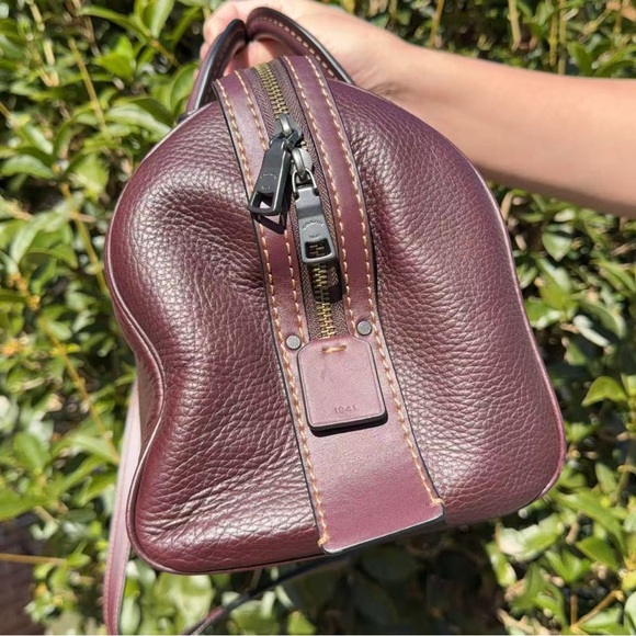 EUC COACH Rogue Satchel In Glovetanned Pebble Leather 58023 - Picture 6 of 13